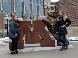 Molly Leasure and Annie Brinda